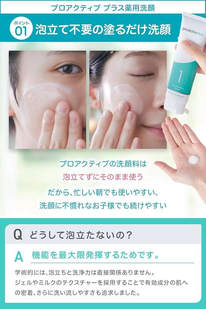 プロアクティブ　薬用洗顔 ニキビケアブランド【プロアクティブ】より日本上陸20周年を記念